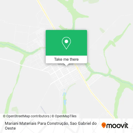 Mariani Materiais Para Construção map