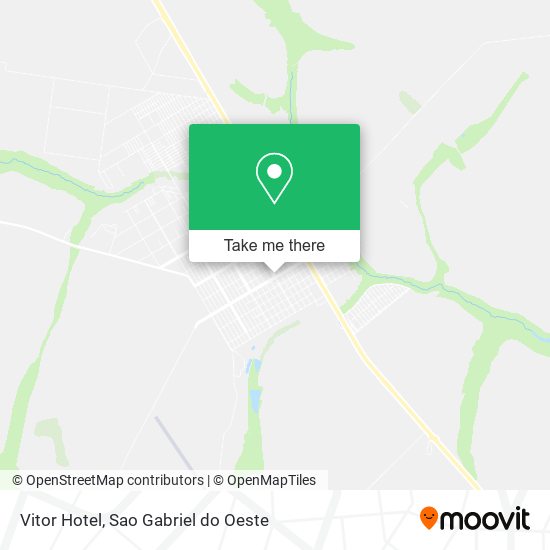 Vitor Hotel map