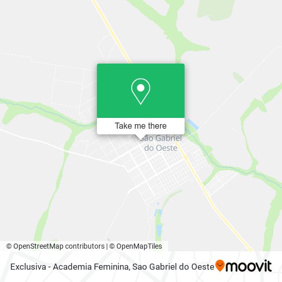 Exclusiva - Academia Feminina map