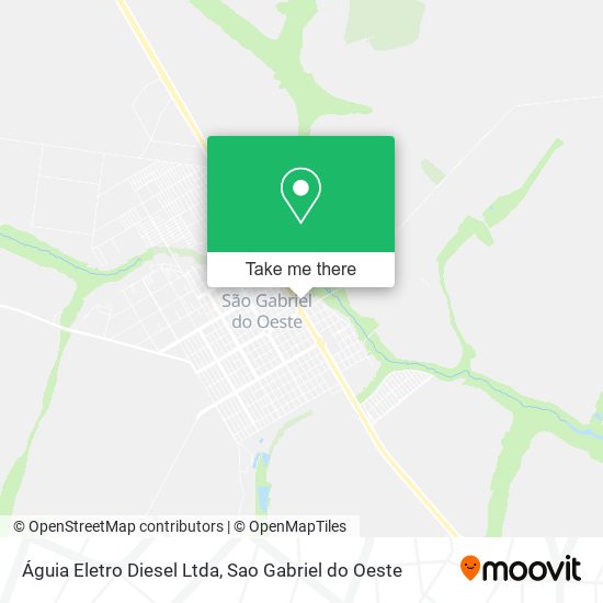 Águia Eletro Diesel Ltda map