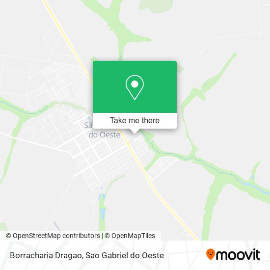 Borracharia Dragao map
