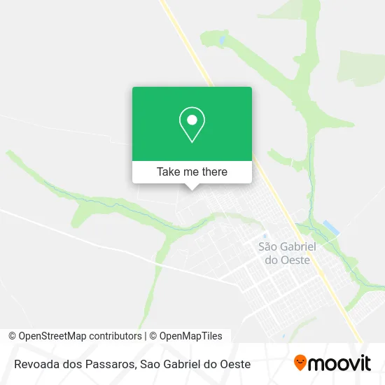 Revoada dos Passaros map