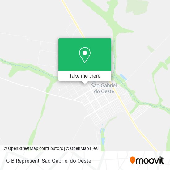 G B Represent map