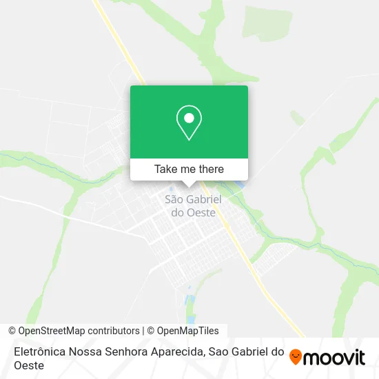 Eletrônica Nossa Senhora Aparecida map