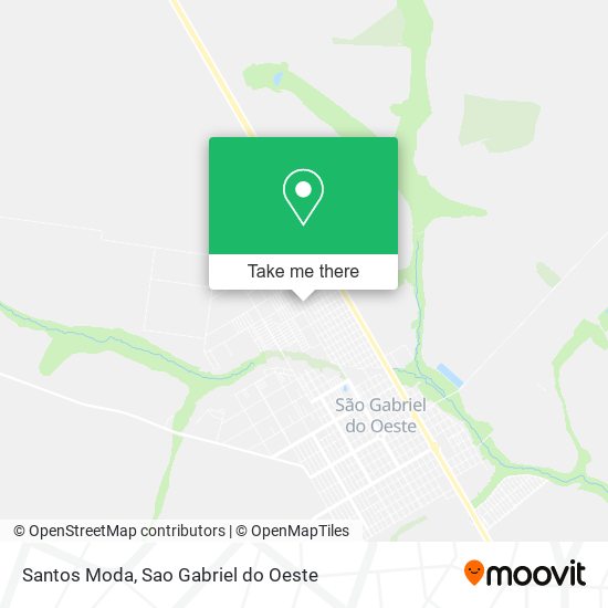 Santos Moda map