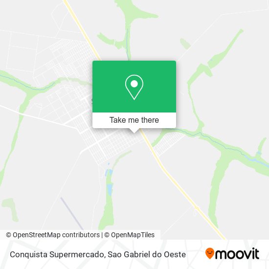 Mapa Conquista Supermercado