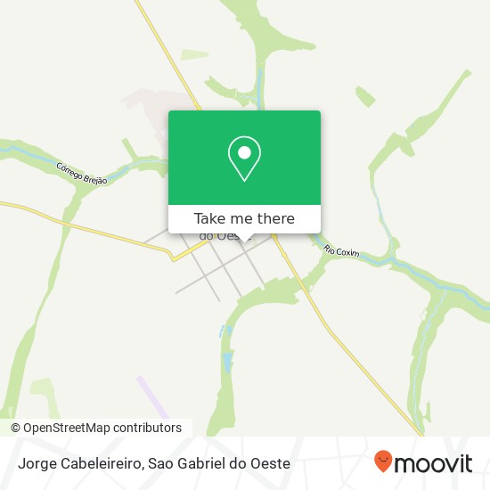 Mapa Jorge Cabeleireiro