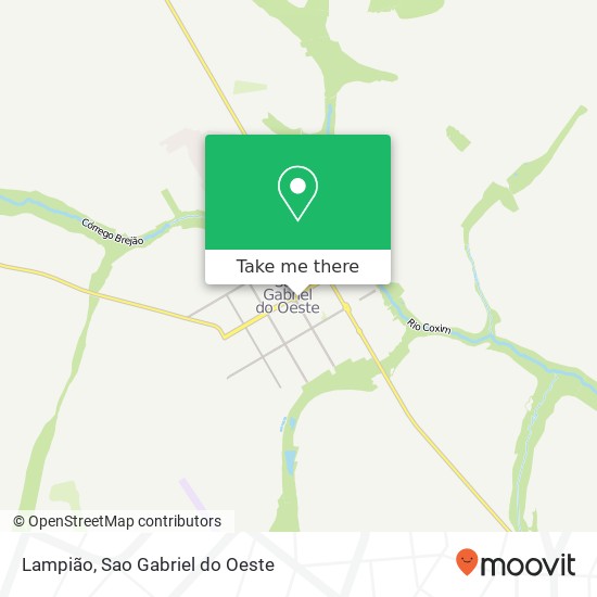 Lampião map