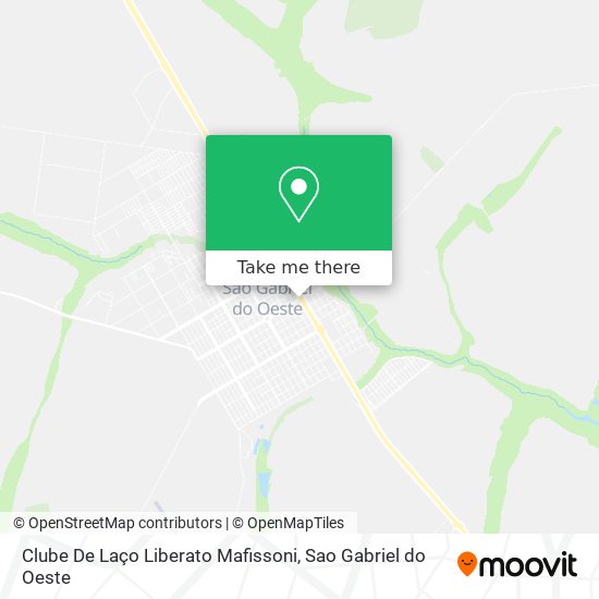 Clube De Laço Liberato Mafissoni map