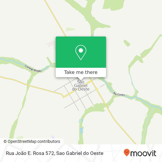 Mapa Rua João E. Rosa 572