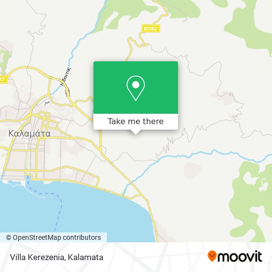 Villa Kerezenia map