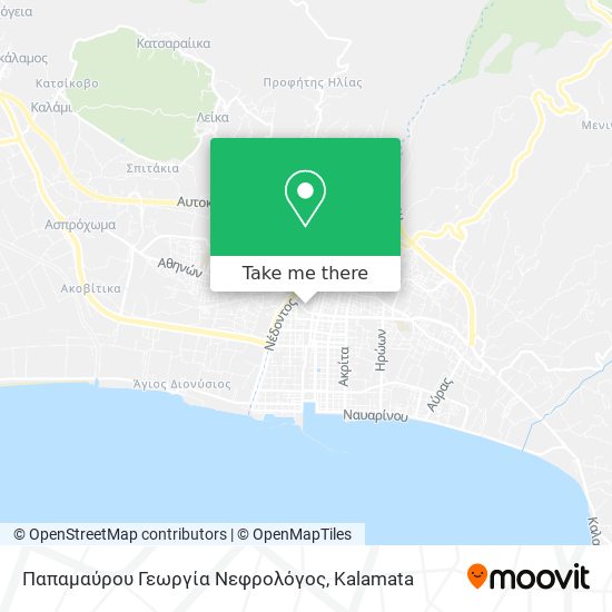 Παπαμαύρου Γεωργία Νεφρολόγος map