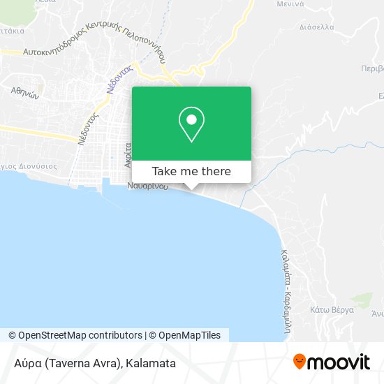 Αύρα (Taverna Avra) map