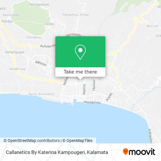 Callanetics By Katerina Kampougeri map