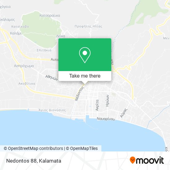 Nedontos 88 map