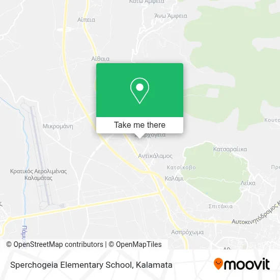 Sperchogeia Elementary School map