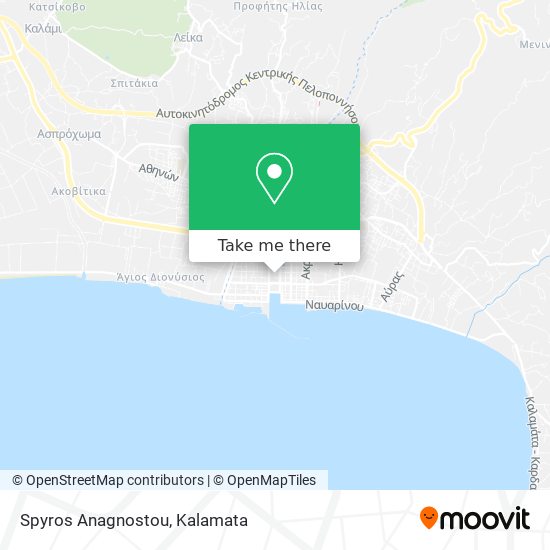 Spyros Anagnostou map