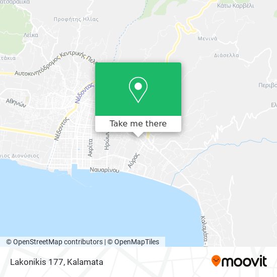 Lakonikis 177 map