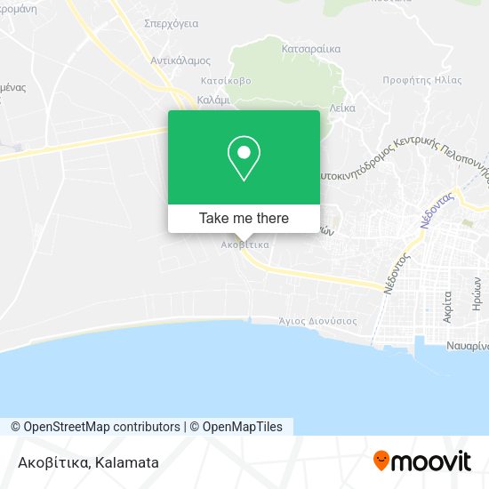 Ακοβίτικα map