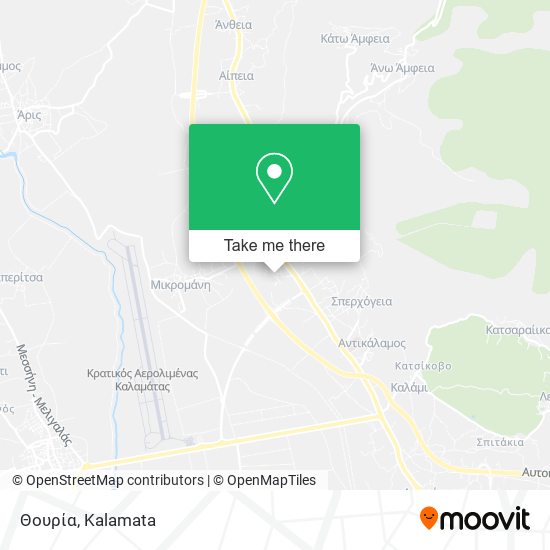 Θουρία map