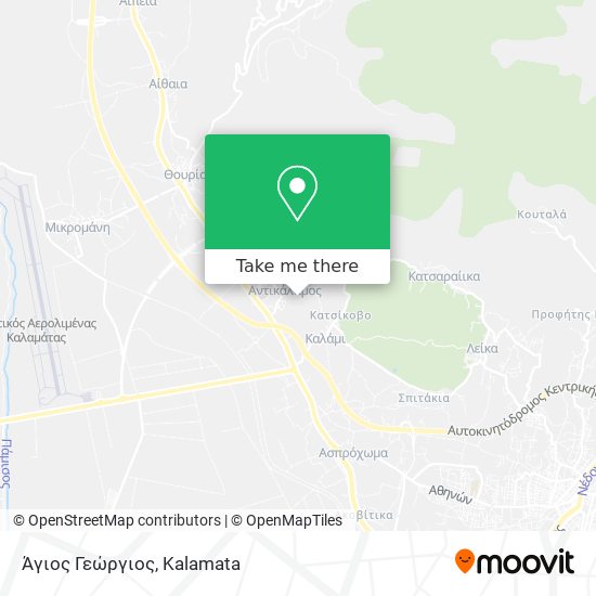 Άγιος Γεώργιος map