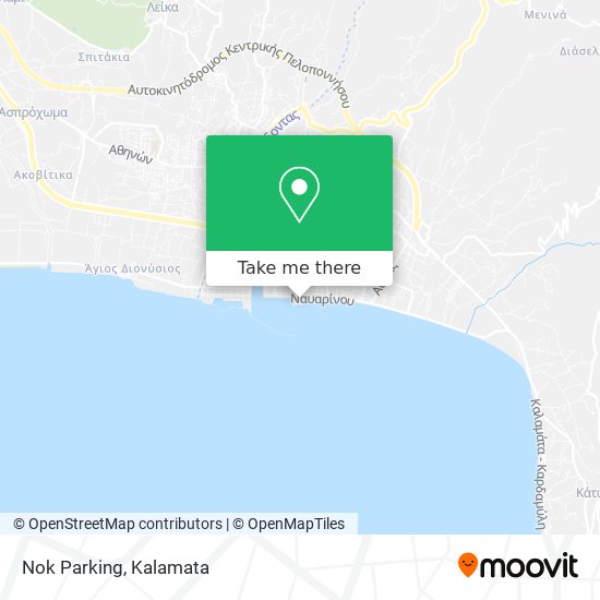 Nok Parking map