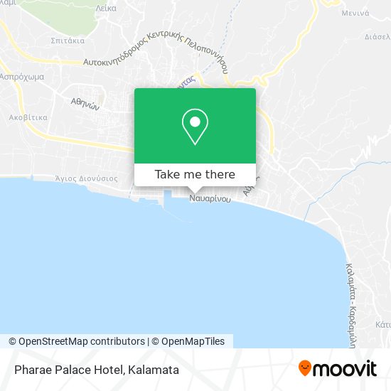 Pharae Palace Hotel map