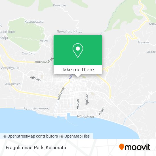 Fragolimna's Park map