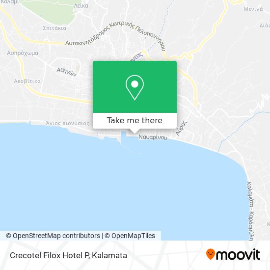 Crecotel Filox Hotel P map