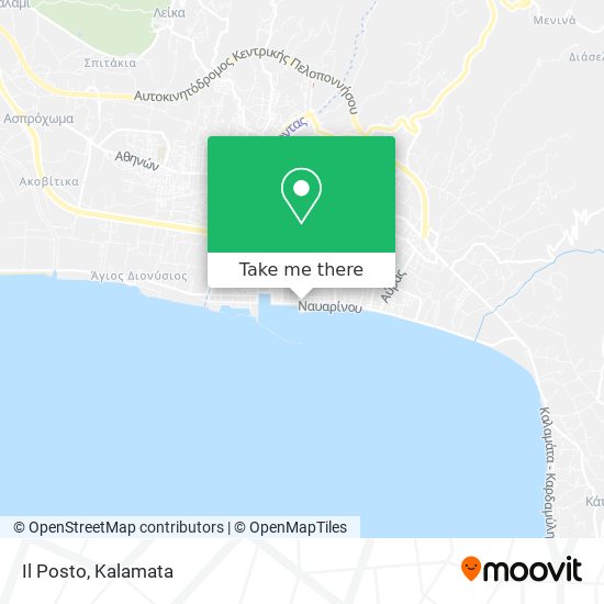 Il Posto map