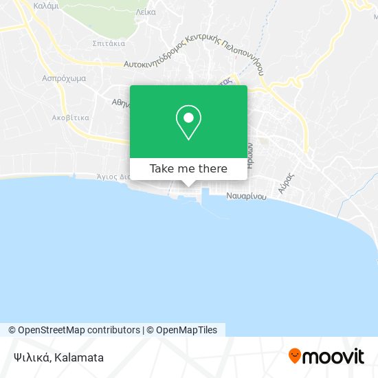 Ψιλικά map