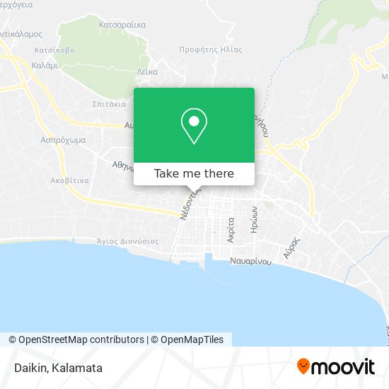 Daikin map