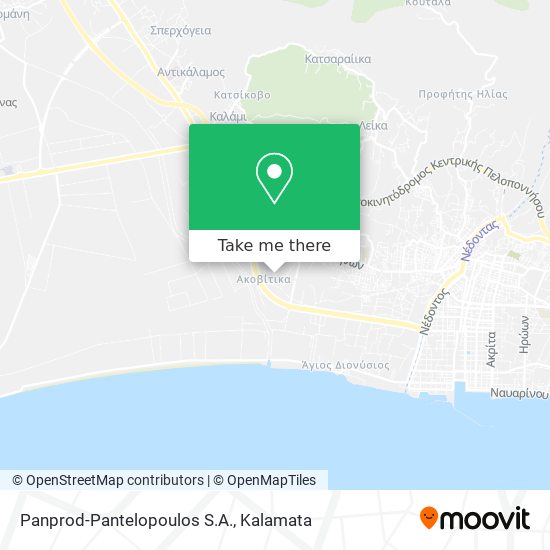Panprod-Pantelopoulos S.A. map