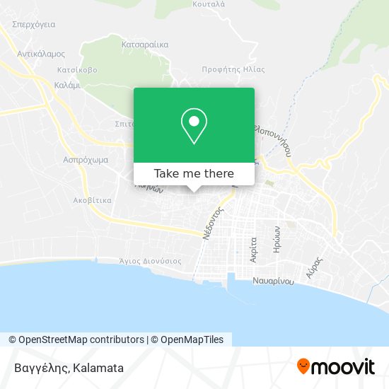Βαγγέλης map