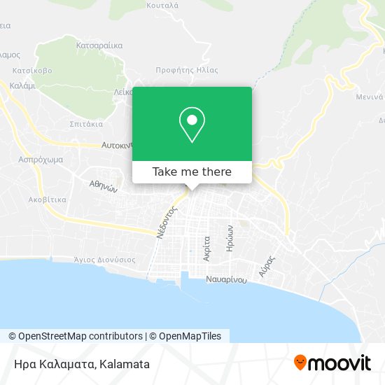 Ηρα Καλαματα map