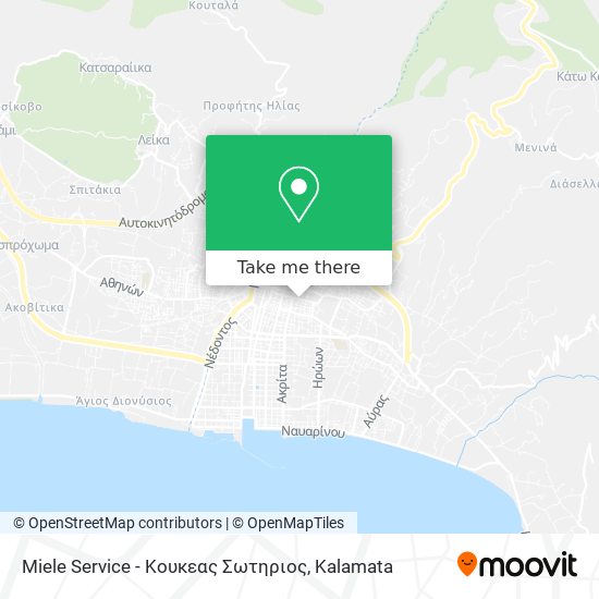 Miele Service - Κουκεας Σωτηριος map
