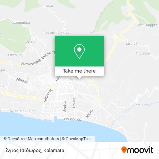 Άγιος Ισίδωρος map