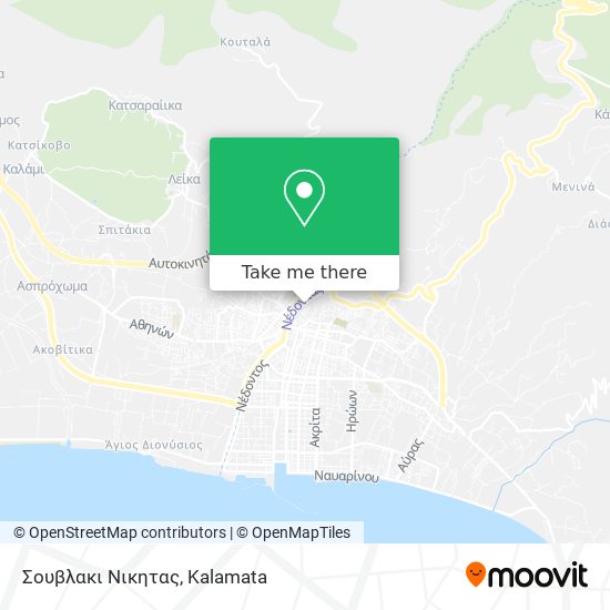 Σουβλακι Νικητας map