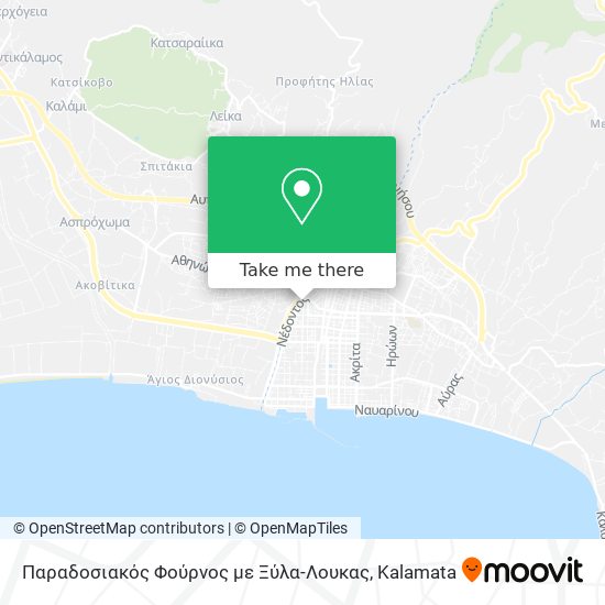 Παραδοσιακός Φούρνος με Ξύλα-Λουκας map