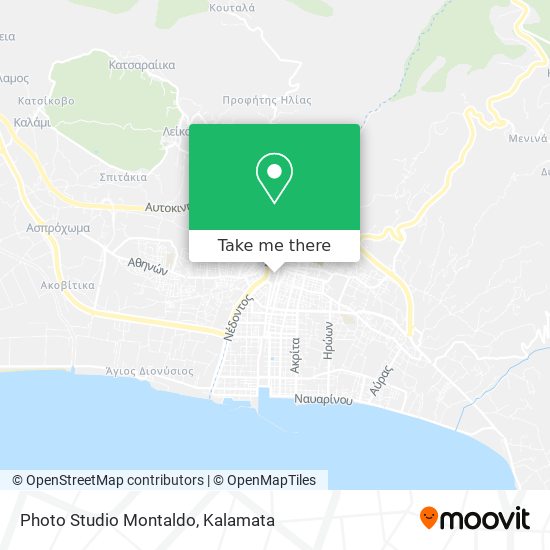 Photo Studio Montaldo map