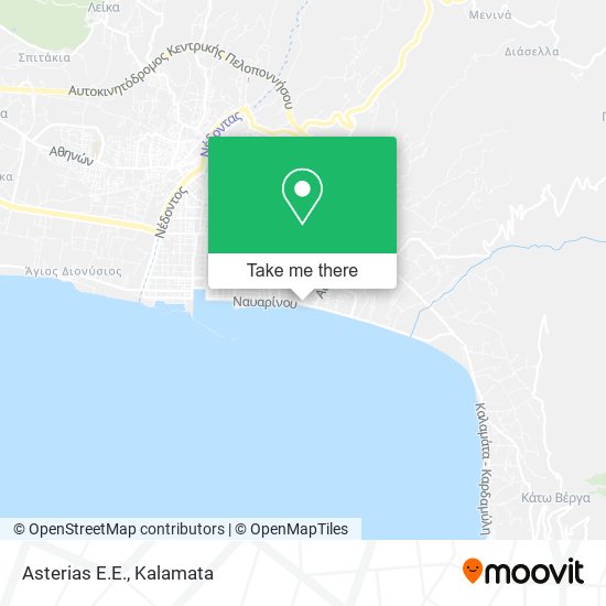 Asterias E.E. map