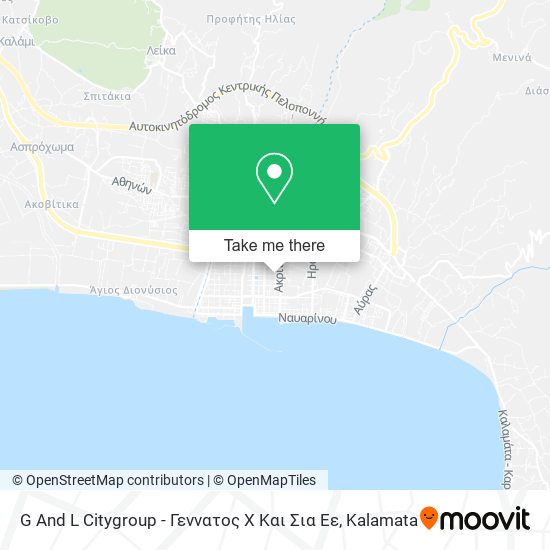 G And L Citygroup - Γεννατος Χ Και Σια Εε map