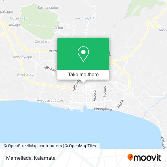 Mamellada map