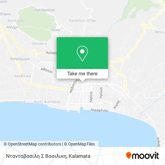 Ντανταβασιλη Σ Βασιλικη map