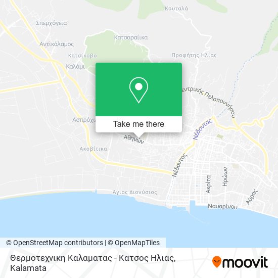 Θερμοτεχνικη Καλαματας - Κατσος Ηλιας map