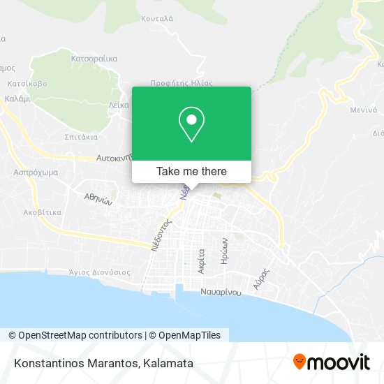 Konstantinos Marantos map