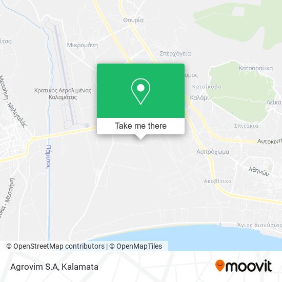 Agrovim S.A map