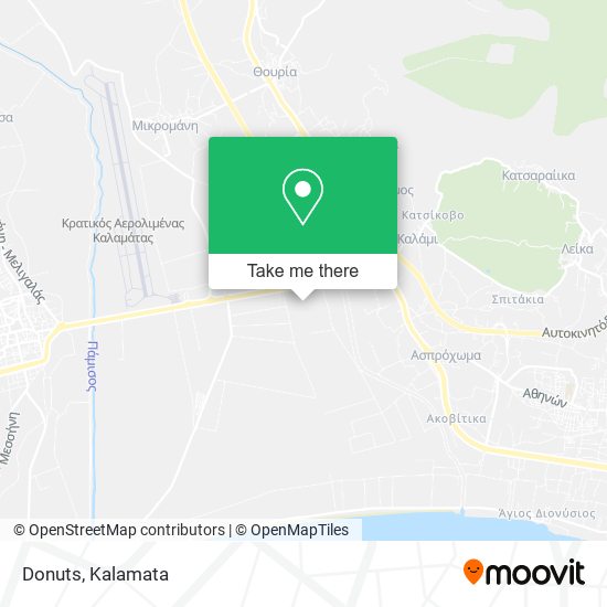 Donuts map