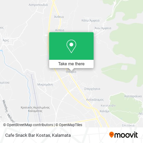 Cafe Snack Bar Kostas map