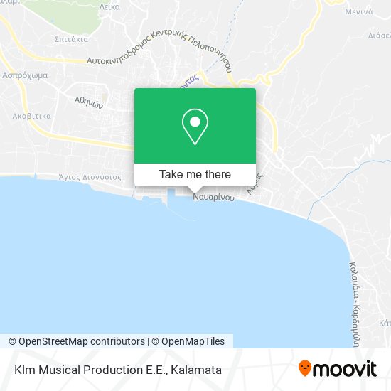 Klm Musical Production E.E. map